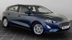 Blue Used 2021 Ford Focus Titanium Hatchback | £11,995 (Good price)