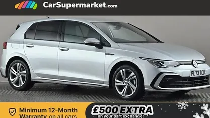 Silver Used 2023 VW Golf VIII R-line Hatchback | £23,676 (Fair price)