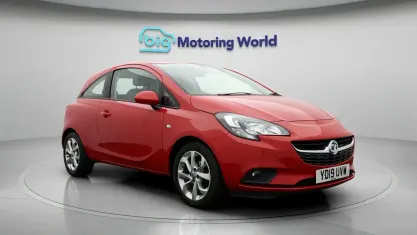 Used Vauxhall Corsa 75 HP (55 kW) 2019 Red Hatchback