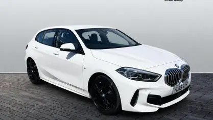 Used BMW 118 M Sport 140 HP (102 kW) 2020 White Hatchback
