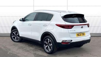 Gebraucht Kia Sportage 132 PS (97 kW) 2021 Weiß SUV