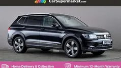 Black Used 2021 VW Tiguan Allspace Match SUV | £23,676 (Good price)