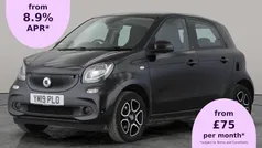 Black Used 2019 Smart ForFour Prime Hatchback | £6,597 (Fair price)