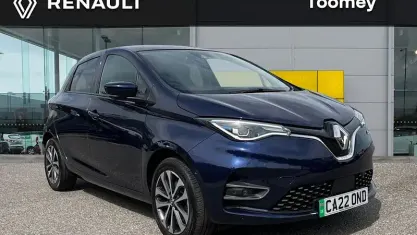 Used Renault Zoe GT-Line 100 kW (136 HP) 2022 Blue Hatchback