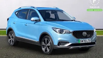 Used MG ZS Exclusive 105 kW (143 HP) 2021 Blue SUV