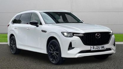 Begagnad Mazda CX-80 Homura-Line 328 HK (241 kW) 2025 Vit SUV