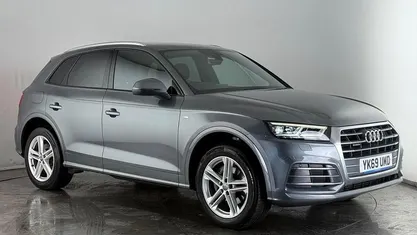 Used Audi Q5 S-Line 245 HP (180 kW) 2019 Grey SUV
