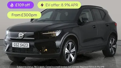 Black Used 2022 Volvo XC40 Core SUV | £19,038 (Fair price)