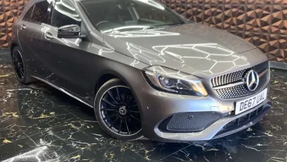 Used Mercedes A200 AMG Line Premium 136 HP (100 kW) 2017 Grey Hatchback