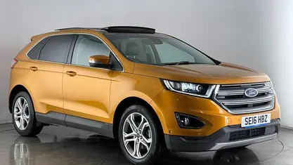 Used Ford Edge Titanium 179 HP (131 kW) 2016 Orange SUV