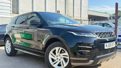 Used Land Rover Range Rover evoque R-Dynamic 152 HP (111 kW) 2019 Black SUV