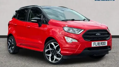 Used Ford Ecosport ST-Line 125 HP (91 kW) 2019 Red SUV