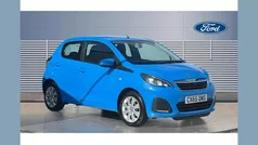 Blue Used 2015 Peugeot 108 Active Hatchback | £4,800 (Fair price)