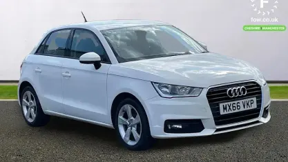 Used Audi A1 Sportback Sport 125 HP (91 kW) 2016 White Hatchback