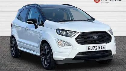 White Used 2022 Ford Ecosport ST-Line SUV | £12,250 (Fair price)