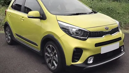 Begagnad Kia Picanto X-Line 84 HK (61 kW) 2019 Grön Halvkombi