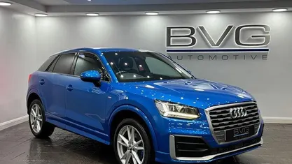 Used Audi Q2 S-Line 150 HP (110 kW) 2017 Blue SUV