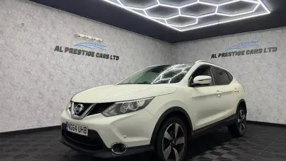Used Nissan Qashqai N-TEC 110 HP (80 kW) 2015 White SUV