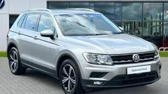 Tungsten silver metallic Used 2018 VW Tiguan SE SUV | £15,300 (Fair price)