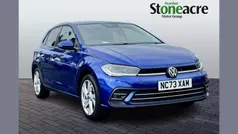 Blue Used 2023 VW Polo Style Hatchback | £17,500 (Fair price)