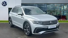 Silver Used 2021 VW Tiguan R-line SUV | £29,498 (Fair price)