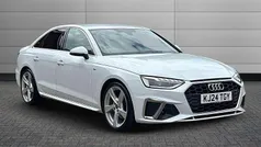 White Used 2024 Audi A4 S-Line Sedan | £27,995 (Fair price)