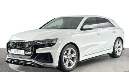 Used Audi Q8 S-Line 286 HP (210 kW) 2018 White SUV