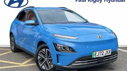 Used Hyundai Kona Premium 150 kW (204 HP) 2022 Blue SUV