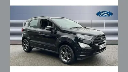 Used Ford Ecosport ST-Line 125 HP (91 kW) 2022 Black SUV