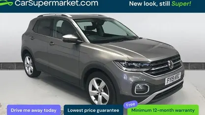 Used VW T-Cross SEL 116 HP (85 kW) 2019 Grey SUV