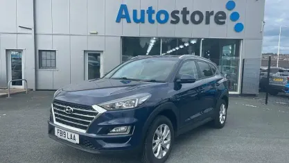 Used Hyundai Tucson SE 132 HP (97 kW) 2019 Blue SUV