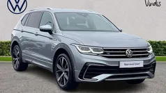 Silver Used 2021 VW Tiguan Allspace R-line SUV | £26,038 (Good price)