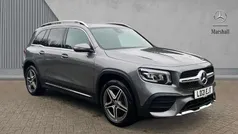 Mountain grey metallic Used 2021 Mercedes GLB200 AMG line SUV | £27,655 (Fair price)