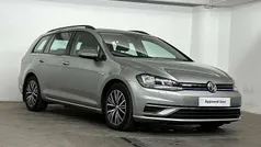 Silver Used 2018 VW Golf VII SE Estate | £12,895 (Fair price)