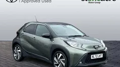 Green Used 2022 Toyota Aygo Hatchback | £12,850 (Fair price)