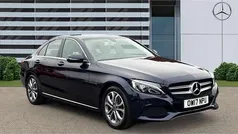 Blue Used 2017 Mercedes C200 Premium Sedan | £16,303 (Fair price)
