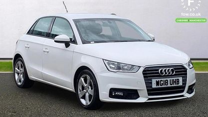 Używany Audi A1 Sportback Sport 125 KM (91 kW) 2018 Biały Hatchback