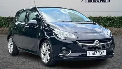 Used Vauxhall Corsa SRi 90 HP (66 kW) 2017 Black Hatchback