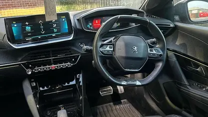 Red Used 2021 Peugeot e-208 Premium Hatchback | £11,883 (Fair price)