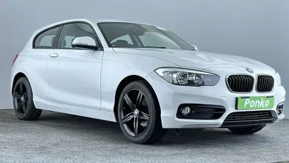 Used BMW 116 Sport Line 116 HP (85 kW) 2017 White Hatchback
