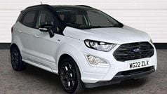 White Used 2022 Ford Ecosport ST-Line SUV | £11,645 (Fair price)