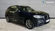 Black Used 2021 BMW X3 M Sport SUV | £27,490 (Fair price)