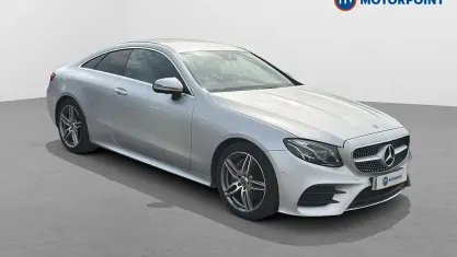 Used Mercedes E220 AMG Line Premium 194 HP (142 kW) 2020 Silver Coupe