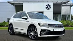 Pure white Used 2019 VW Tiguan R-line SUV | £24,691 (Fair price)