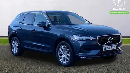 Used Volvo XC60 Momentum 250 HP (183 kW) 2018 Blue SUV
