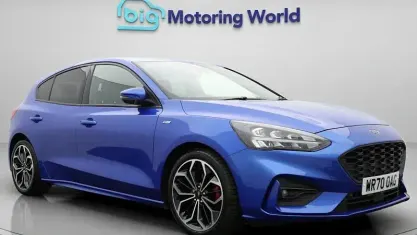 Used Ford Focus ST-Line X 155 HP (114 kW) 2020 Blue Hatchback