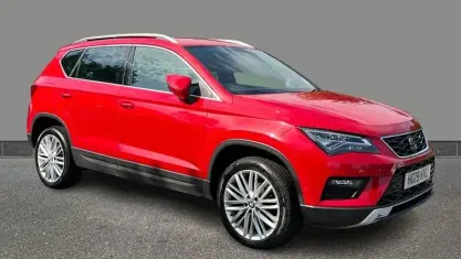 Used Seat Ateca XCELLENCE 116 HP (85 kW) 2019 Red SUV