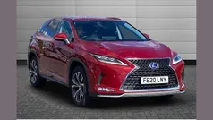 Red Used 2020 Lexus RX450h SUV | £24,695 (Fair price)