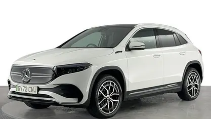 Used Mercedes EQA250+ AMG Line Premium 139 kW (190 HP) 2022 White SUV