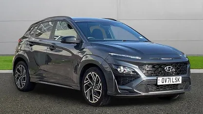 Used Hyundai Kona N Line 120 HP (88 kW) 2021 Grey SUV